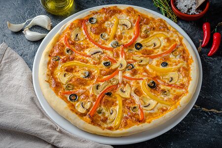 Пицца Куриная с грибами