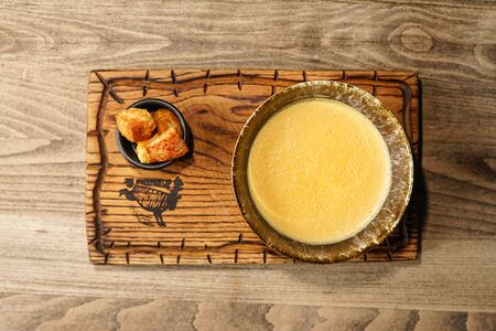 Суп Сырный с гренками