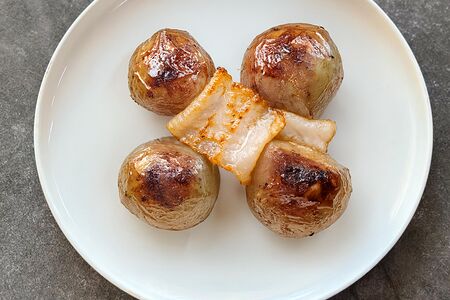 Картофель с курдюком