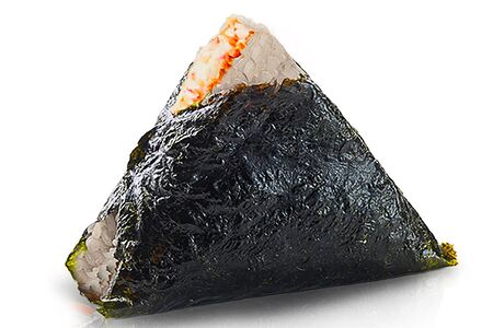 Онигири с крабом