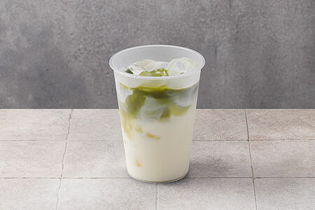 Айс матча-латте