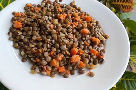 Чечевица по-деревенски 