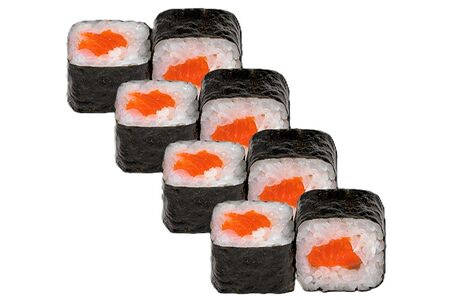 Маки с лососем