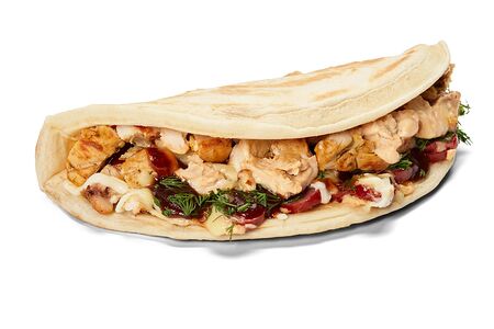 Закрытая пицца Барбекю