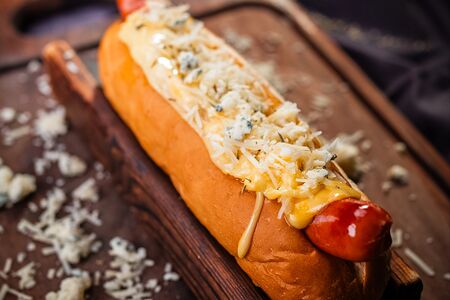 Сырный хот-дог