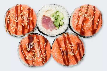 Запеченный Гранд с тунцом