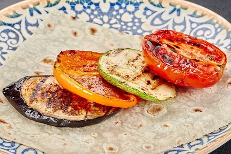 Овощи с открытого огня