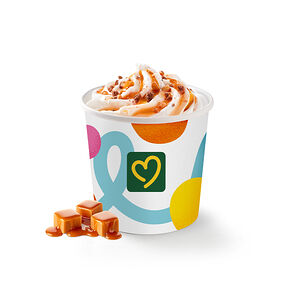 Мороженое Де Люкс с карамелью