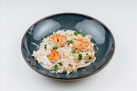 Паста с креветками