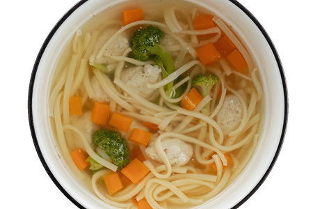 Суп куриный с лапшой