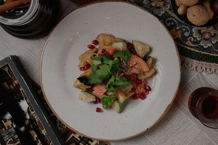 По-грузински с ореховым соусом