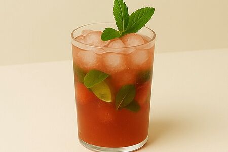 Лимонад Мохито клубничный