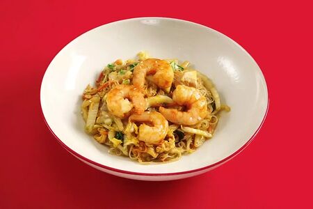 Стеклянная лапша с креветками