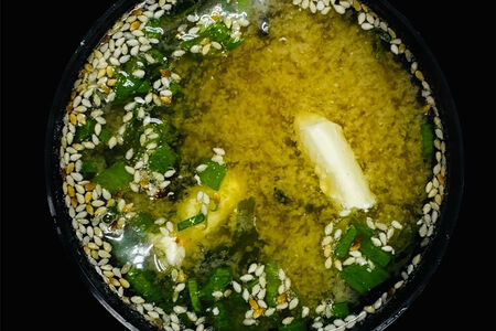 Мисо-суп с лососем