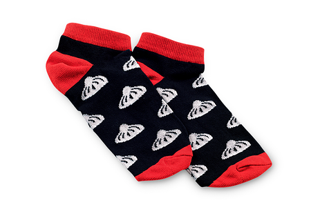 Короткие носки с хинкали