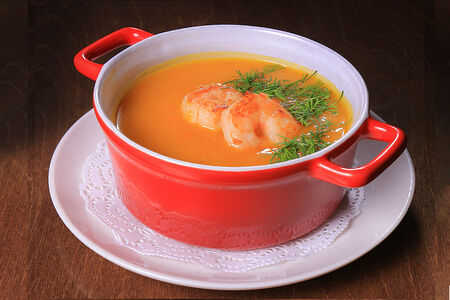 Суп-крем из тыквы