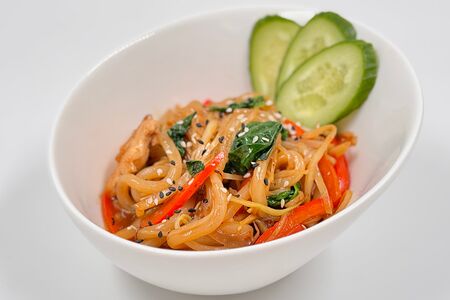 Лапша с курицей