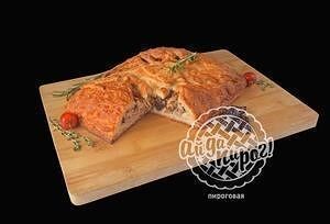 Пирог с курицей, черносливом и гр. орехом мини