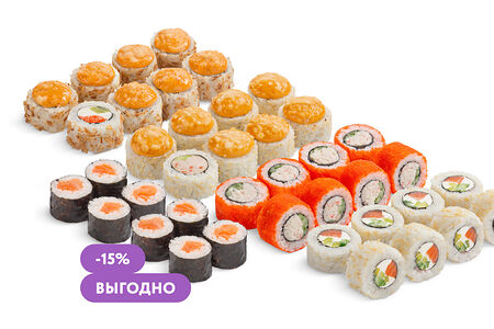 Сет Гармония с белым соусом