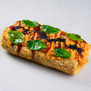 Ролл-дог с тунцом и креветкой