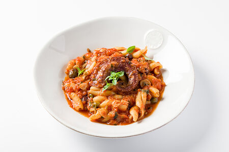 Паста тречче с осьминогом