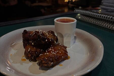 Крылья куриные в соусе свит чили