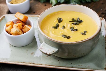 Тыквенный крем-суп