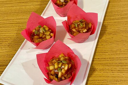 Кекс тыквенный с сухофруктами