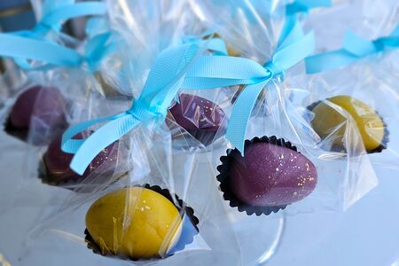 Конфета Яйцо из марципана 