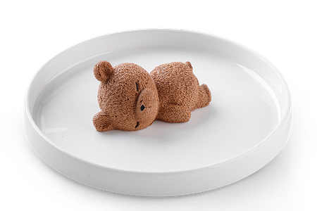 Муссовое пирожное Мишка