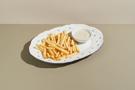 Картофель фри с трюфельным соусом