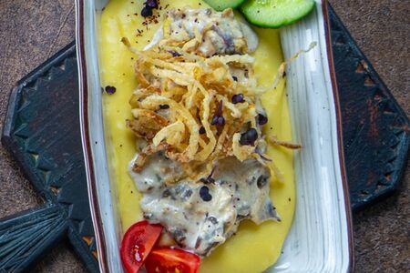 Бефстроганов из говядины 