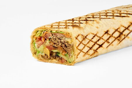 Шаурма с фирменной котлетой