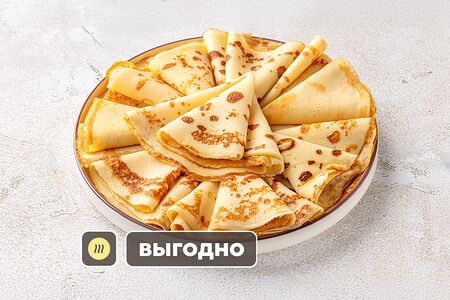 Стопка блинчиков домашних