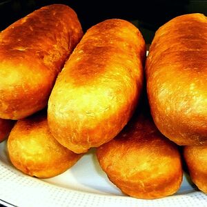 Сосиска в тесте с картошкой 