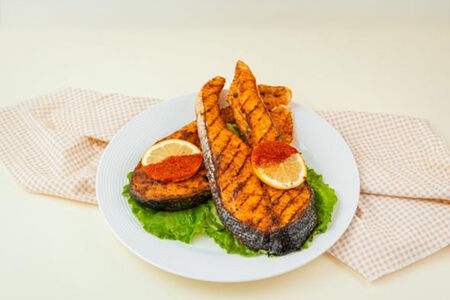 Стейк из семги