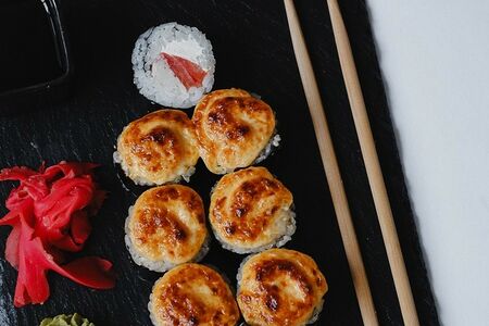 Запеченный с крабом