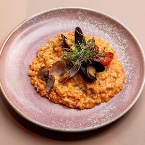 Ризотто с морепродуктами