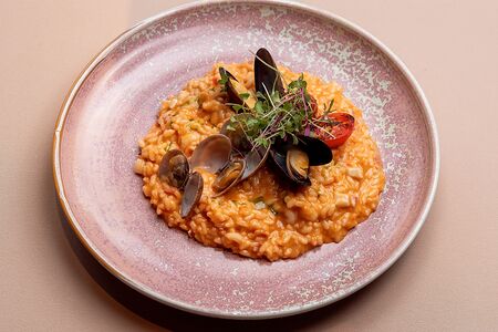 Ризотто с морепродуктами