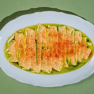 Хумус с печеным перцем