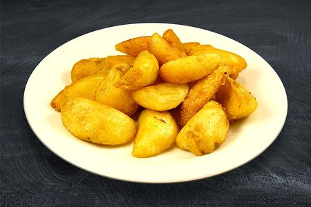 Картофель дольками со специями