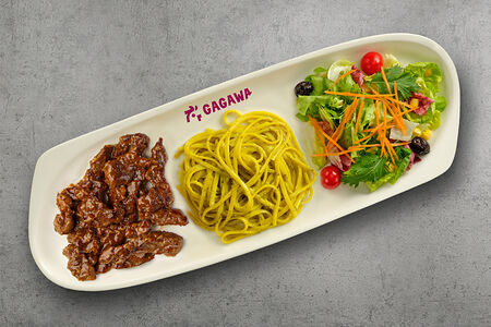 Говядина в перечном соусе 3 в 1