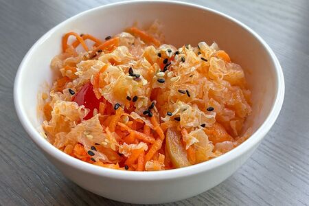 Салат из грибов гребешков