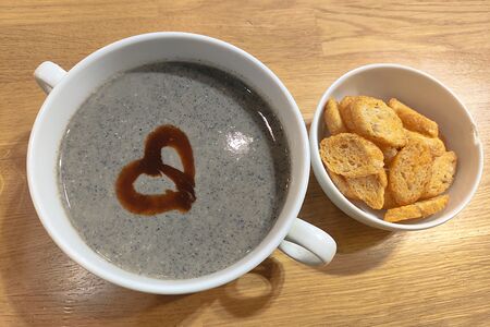 Суп-пюре грибной