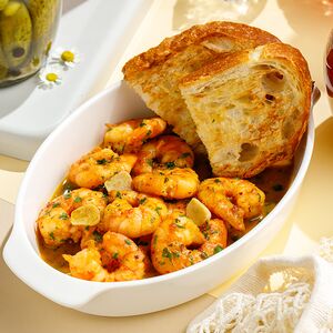 Креветки, жаренные по-грузински