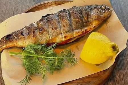 Форель на мангале