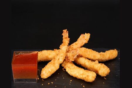 Креветки темпура