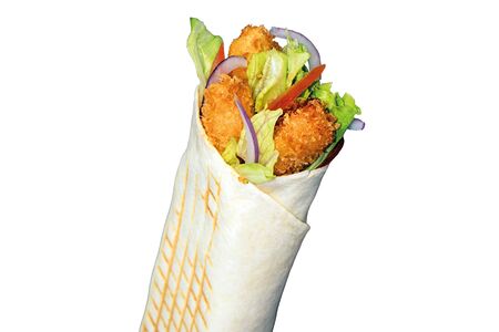 Ролл с креветкой New