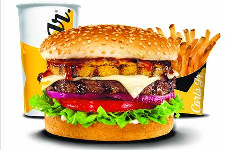 Гавайский Бургер Комбо