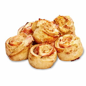 Рулетики с ветчиной